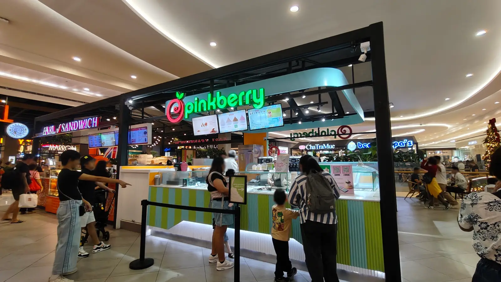 PINKBERRY in SM Mall of Asia